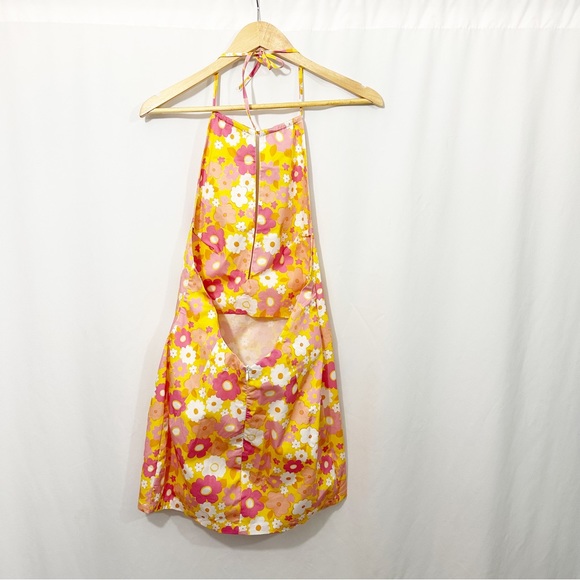 Rumours Isn’t She Lovely Floral Halter Mini Dress - Picture 7 of 13
